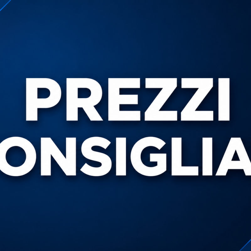 Prezzi consigliati o applicati ai sensi del DL n.33 del 18 marzo 2026